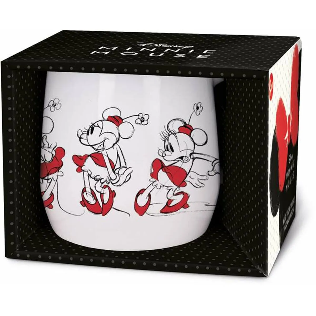 Tazza con Scatola Minnie Mouse Ceramica 360 ml