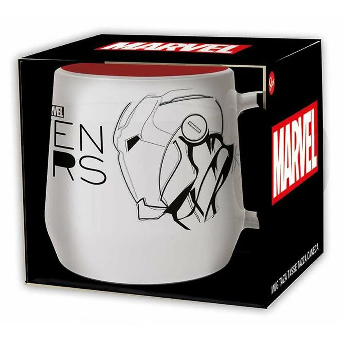 Tazza con Scatola Marvel Ceramica 360 ml