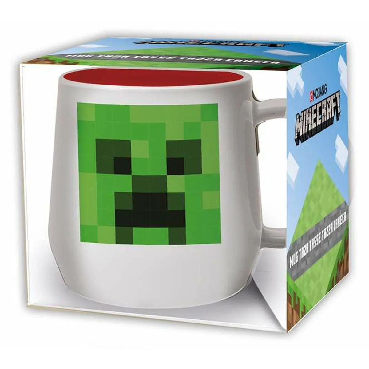 Tazza con Scatola Minecraft Ceramica 360 ml