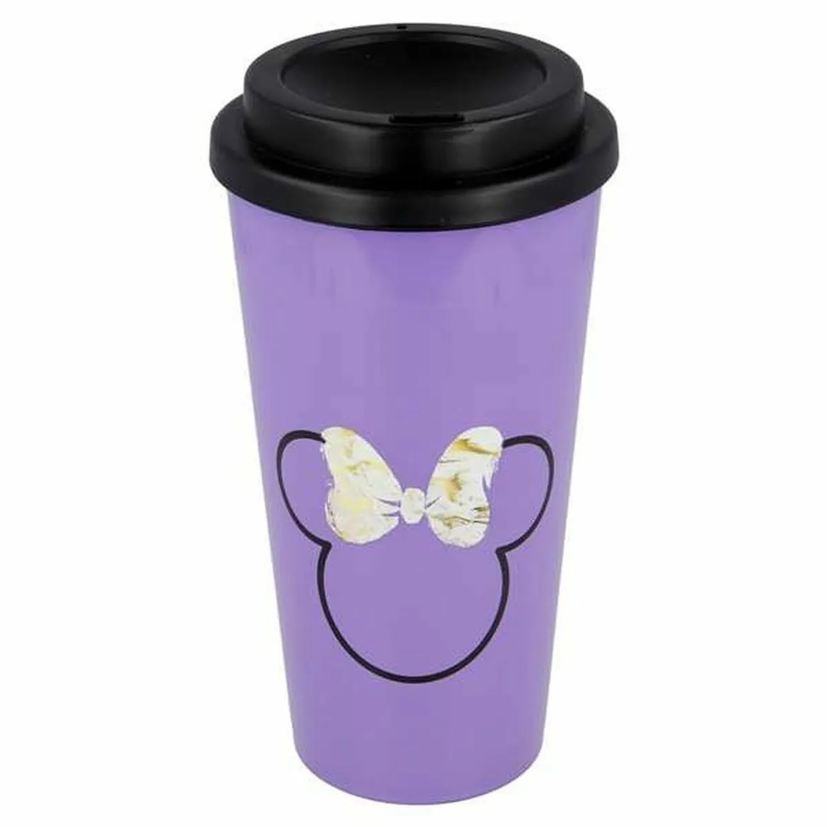 Bicchiere con Tappo Minnie Mouse 01049 (520 ml)