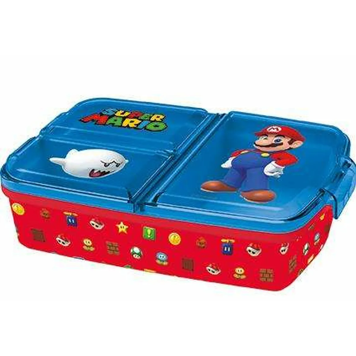 Contenitore a Scomparti Super Mario 21420 (6,7 x 16,5 x 19,5 cm)