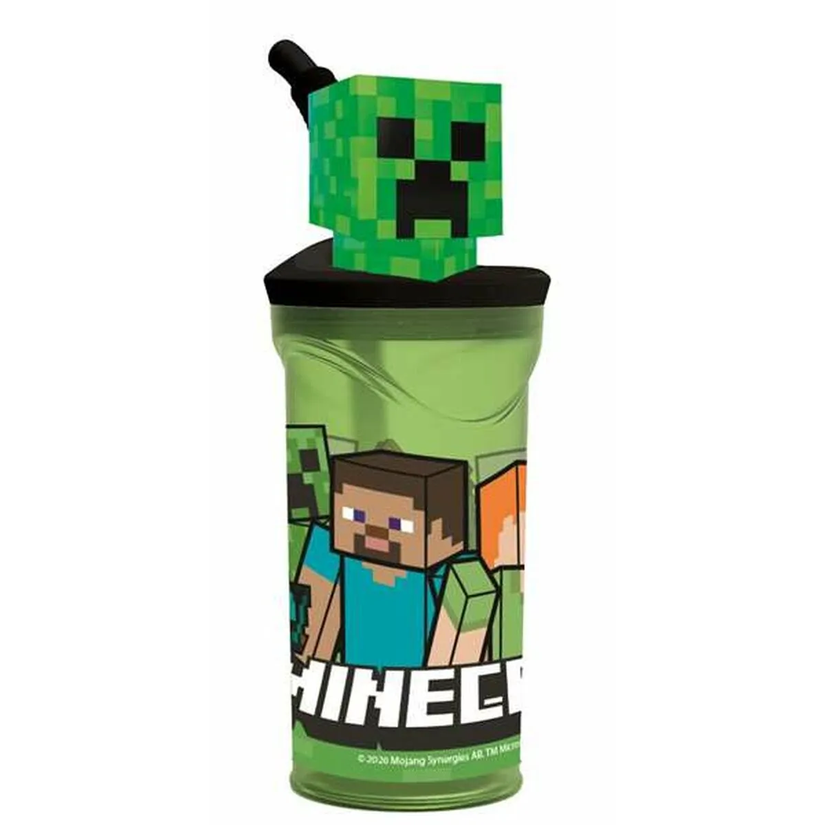 Bottiglia d'acqua Minecraft Plastica 360 ml