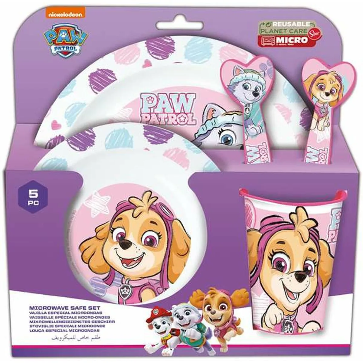 Set da picnic The Paw Patrol Girl Sketch Essence Per bambini