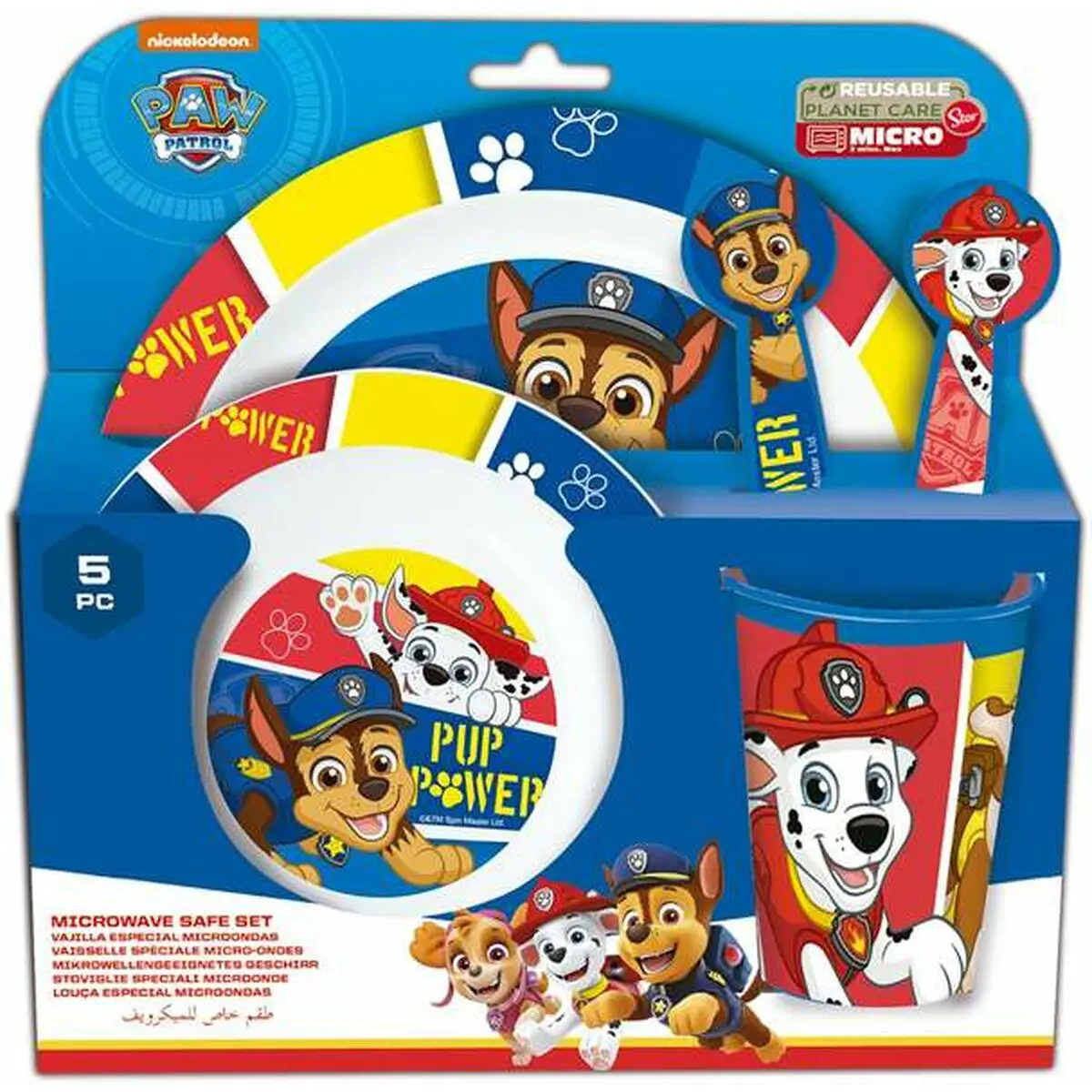 Set da picnic The Paw Patrol Pup Power Per bambini