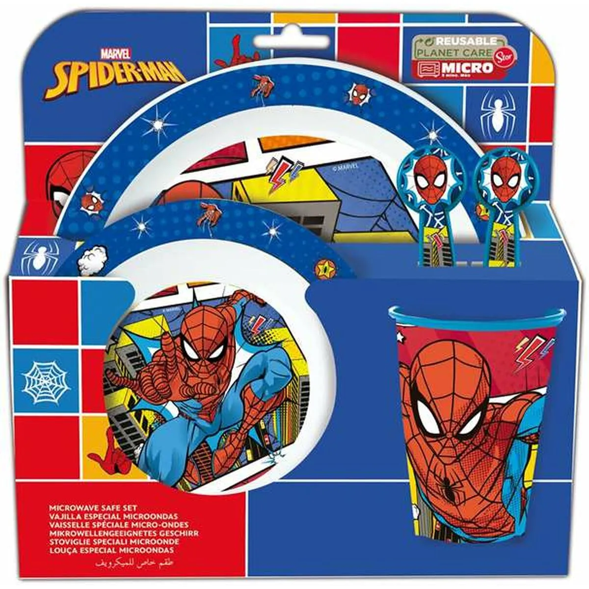 Set da picnic Spiderman Arachnid Grid Per bambini