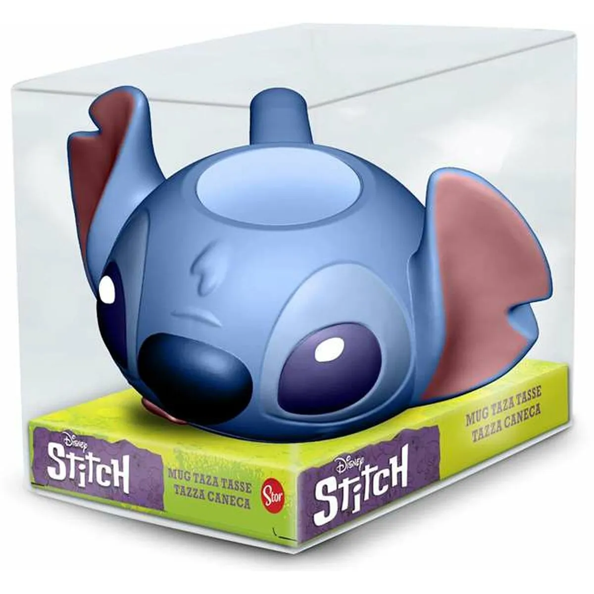 Tazza con Scatola Stitch Ceramica 360 ml