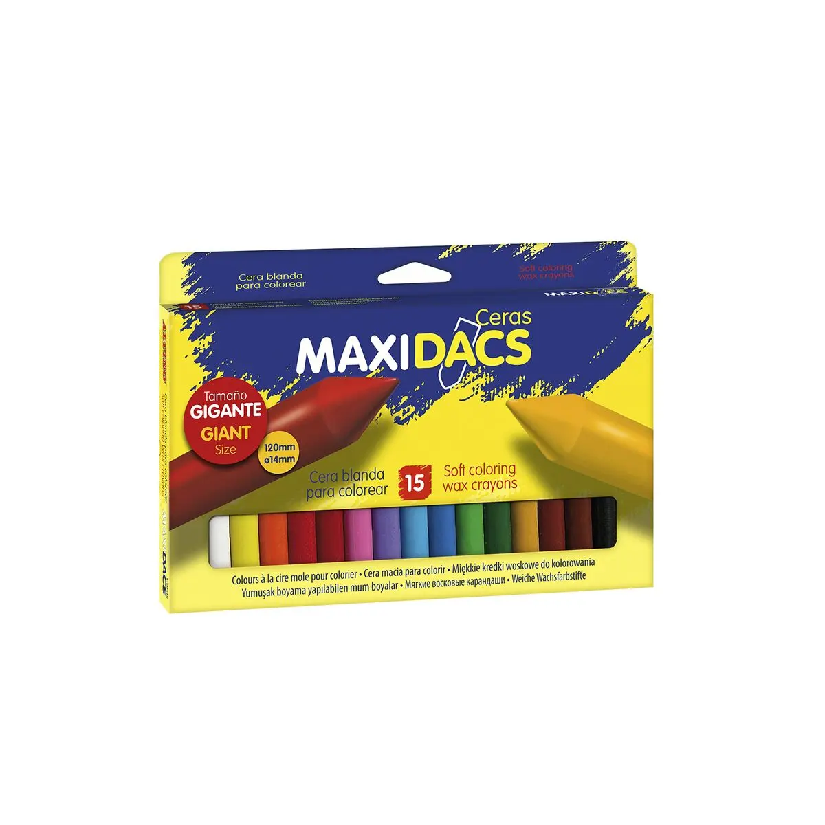 Colori a Cera Alpino Maxidacs Multicolore