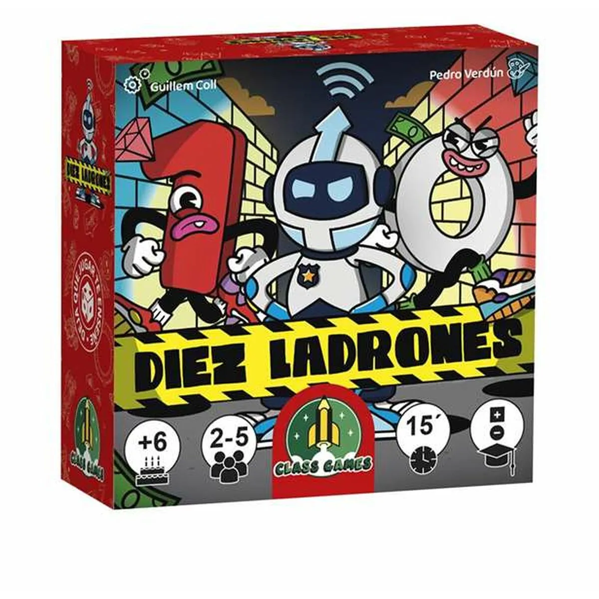 Gioco da Tavolo Falomir Diez ladrones (ES)