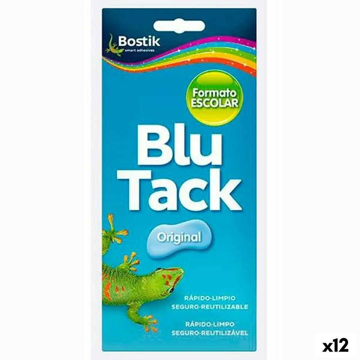 Stucco Bostik Blu Tack Original Azzurro (12 Unità)