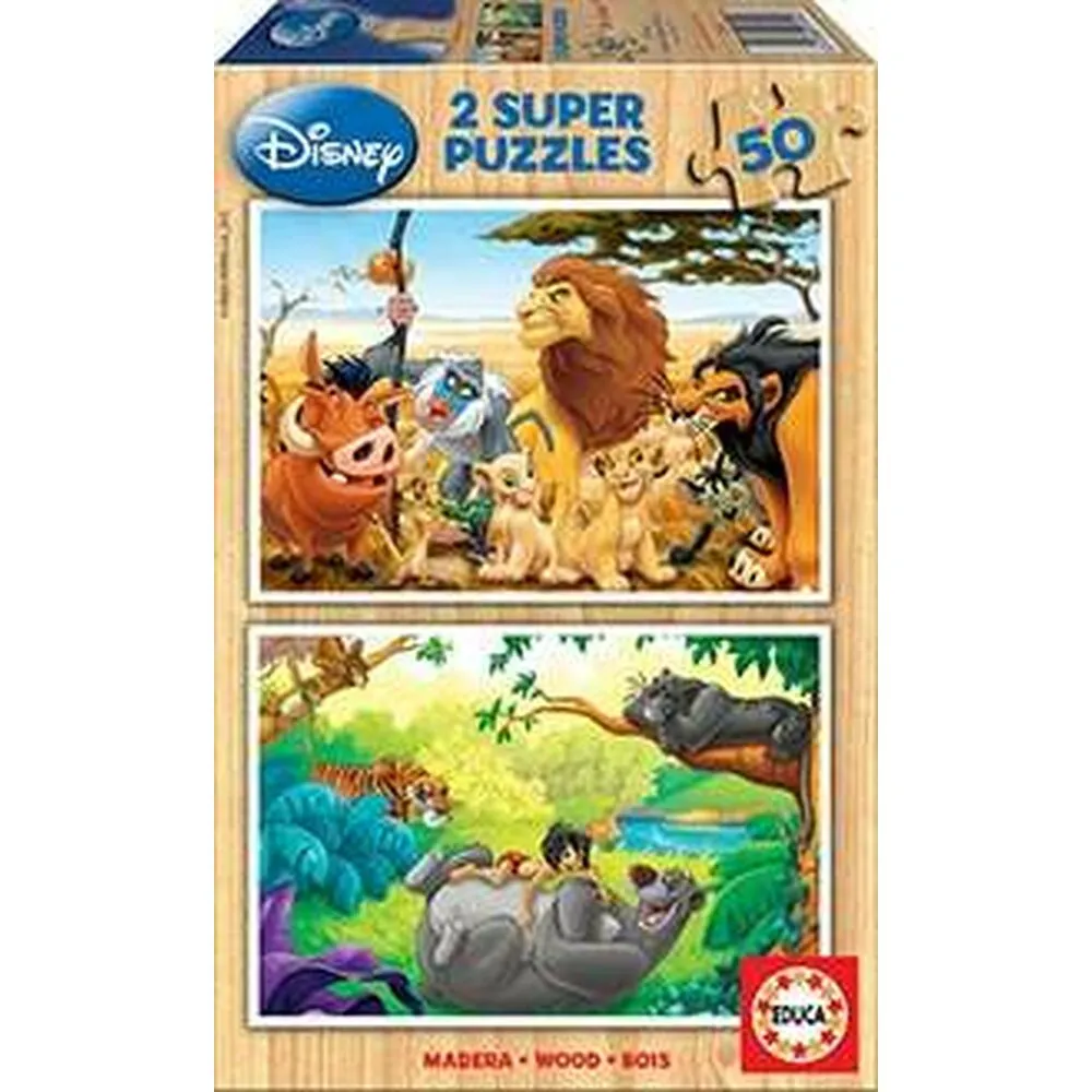 Puzzle Educa DISNEY 100 Pezzi (2x50 cm)