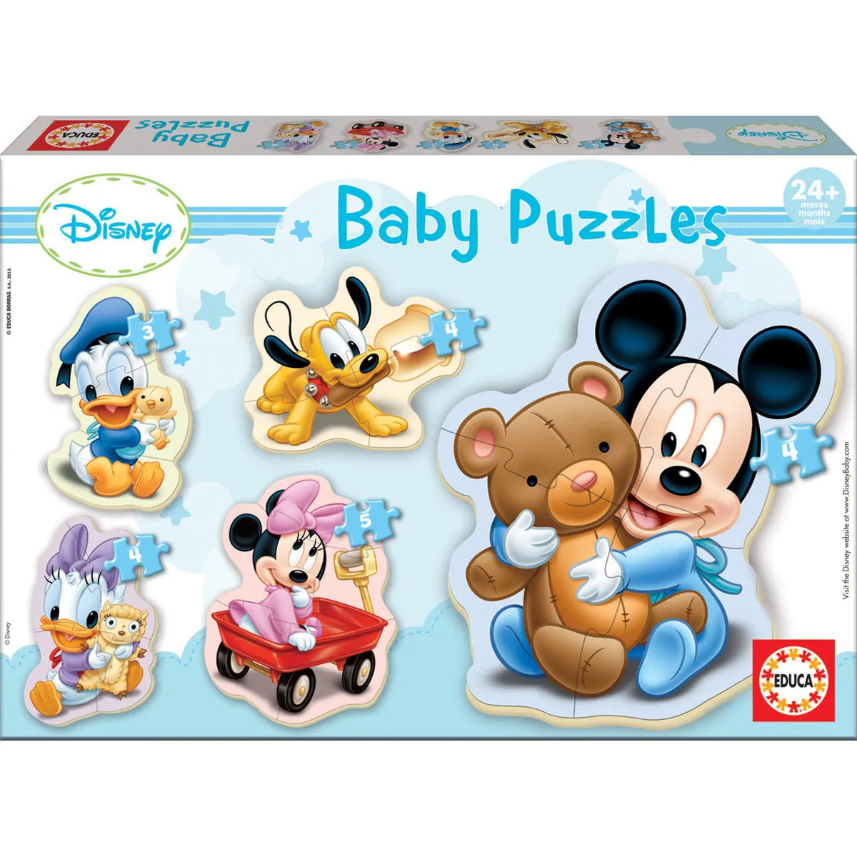 Set di 5 Puzzle   Mickey Mouse          