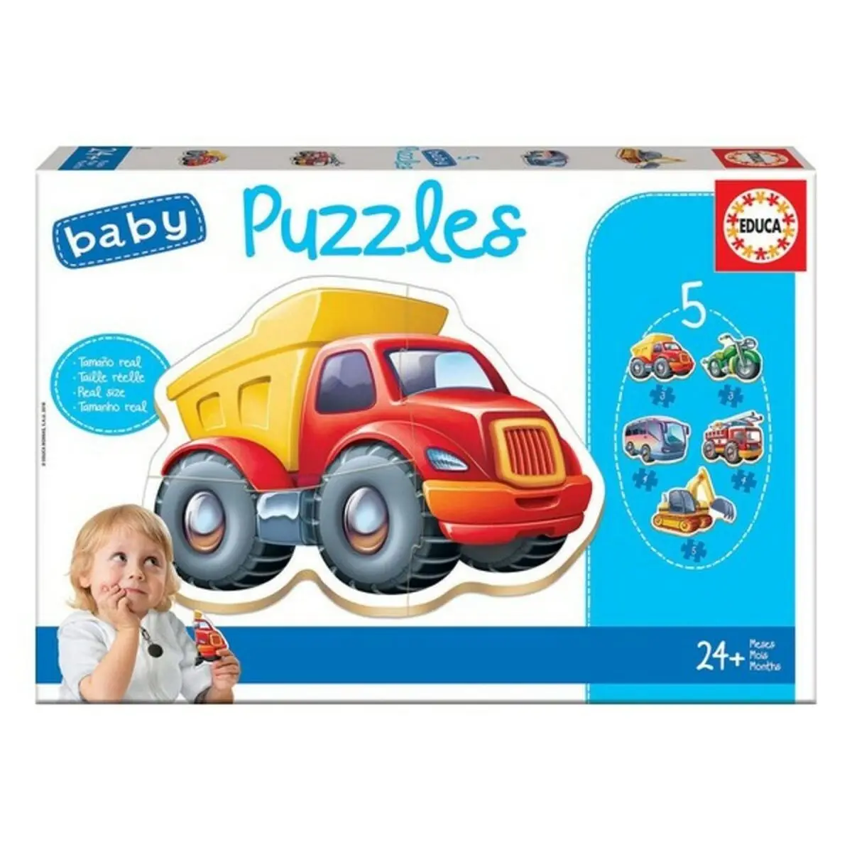 Set di 5 Puzzle Baby Educa 14866