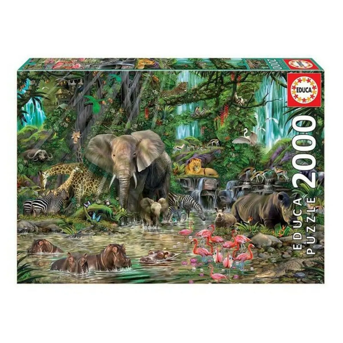 Puzzle Jungla Africana Educa (2000 pcs)