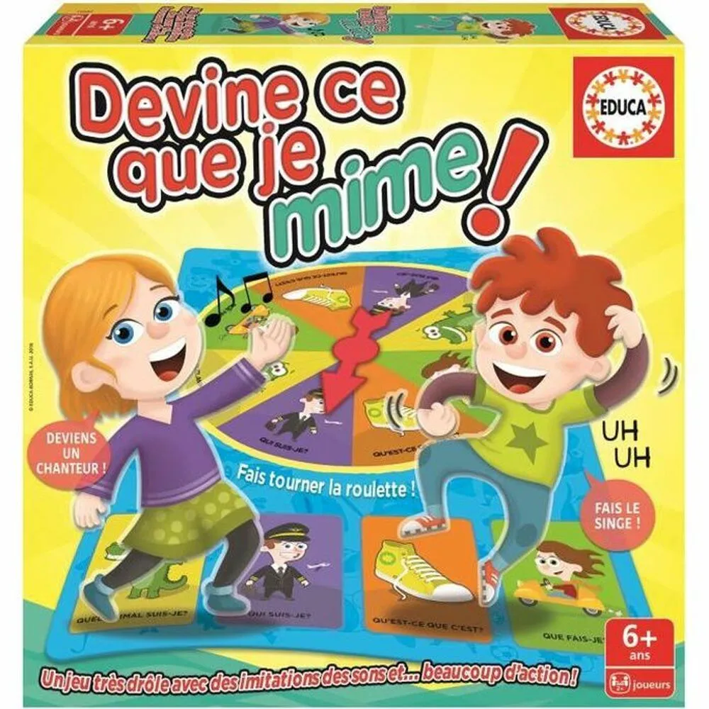 Gioco da Tavolo Educa Guess What I Mime (FR)