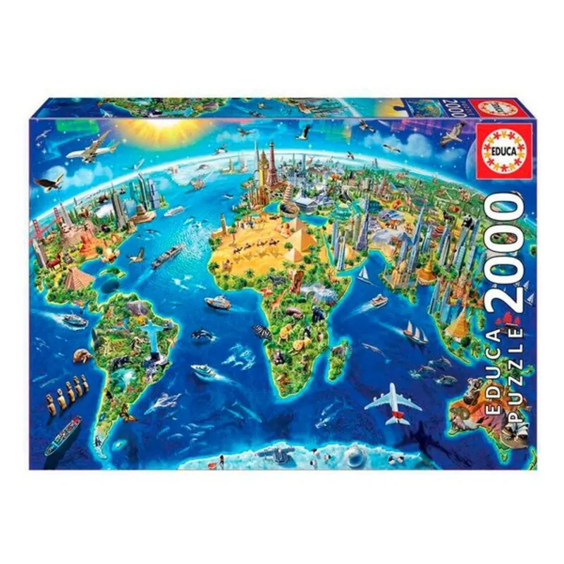 Puzzle Educa World Symbols 17129.0 2000 Pezzi