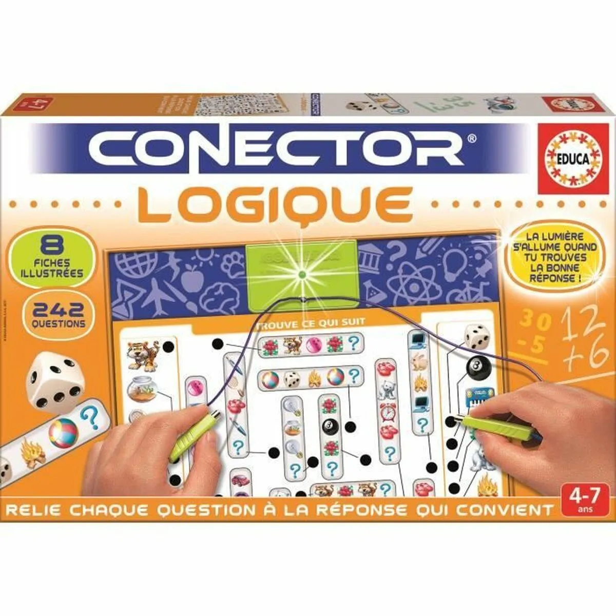 Gioco educativo Educa Connector logic game (FR)