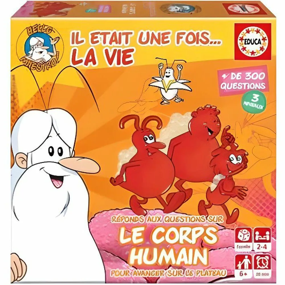 Gioco da Tavolo Educa Le Corps Humain - Il etait une fois...La vie 17352