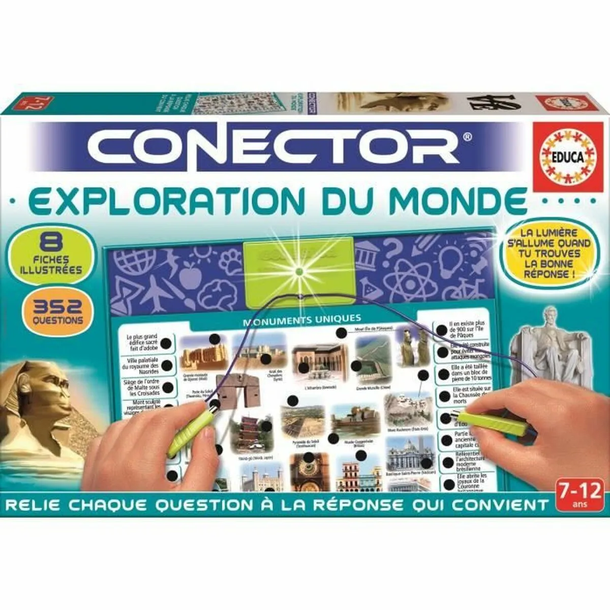 Gioco Educativo Educa Conector World Exploration (FR)