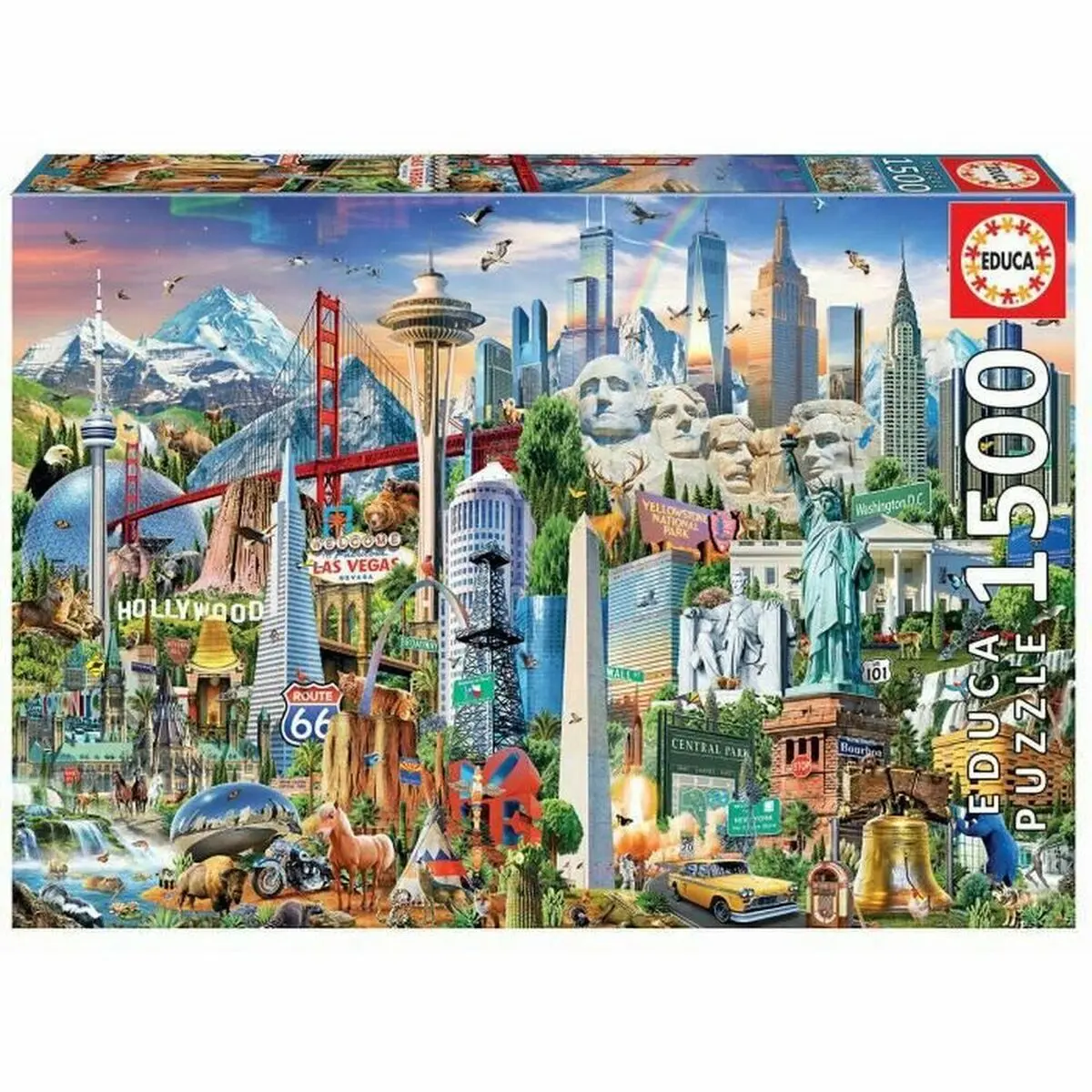 Puzzle Educa 17670 85 x 60 cm 500 Pezzi