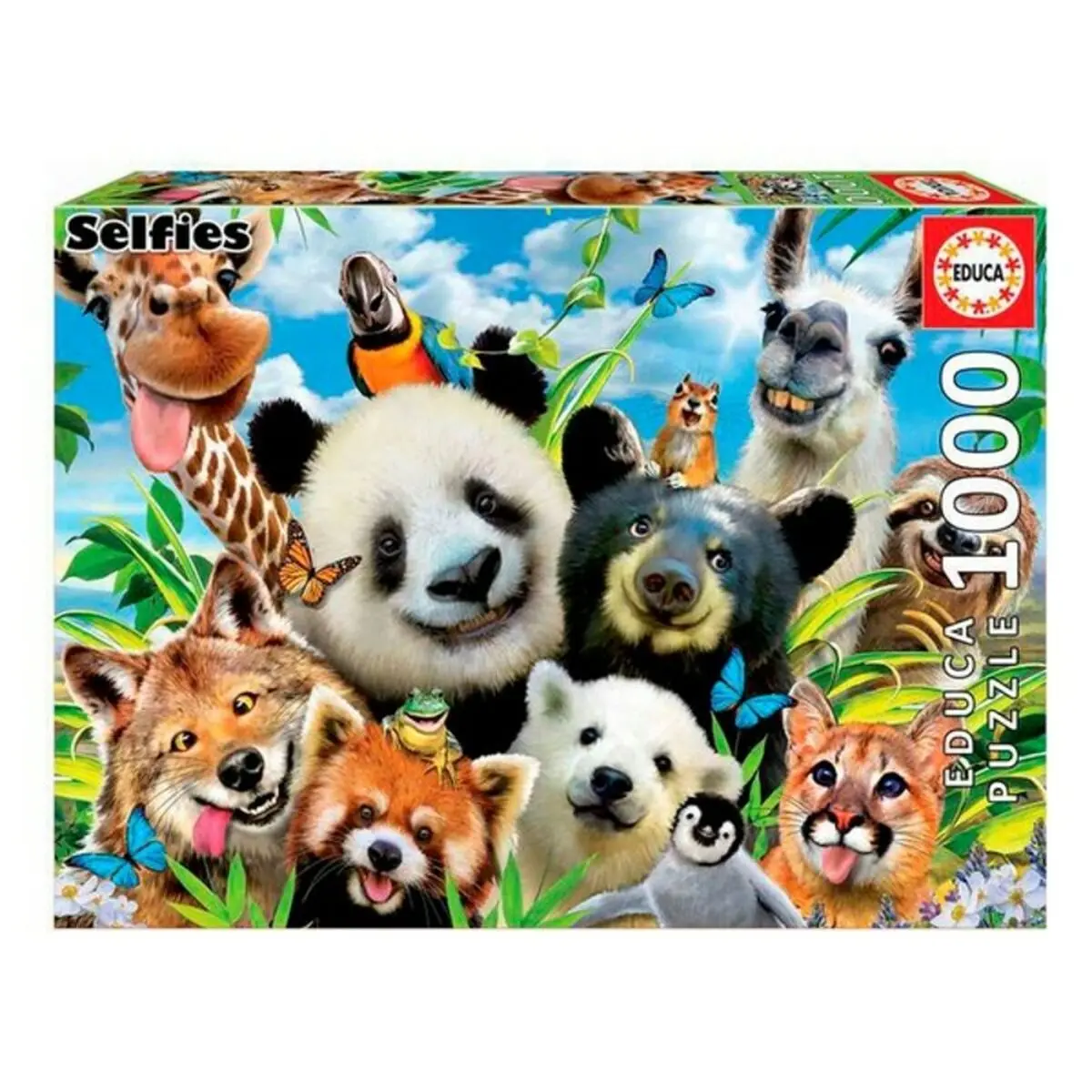 Puzzle Selfies Educa 18117 (1 Unità) (1000 pcs)