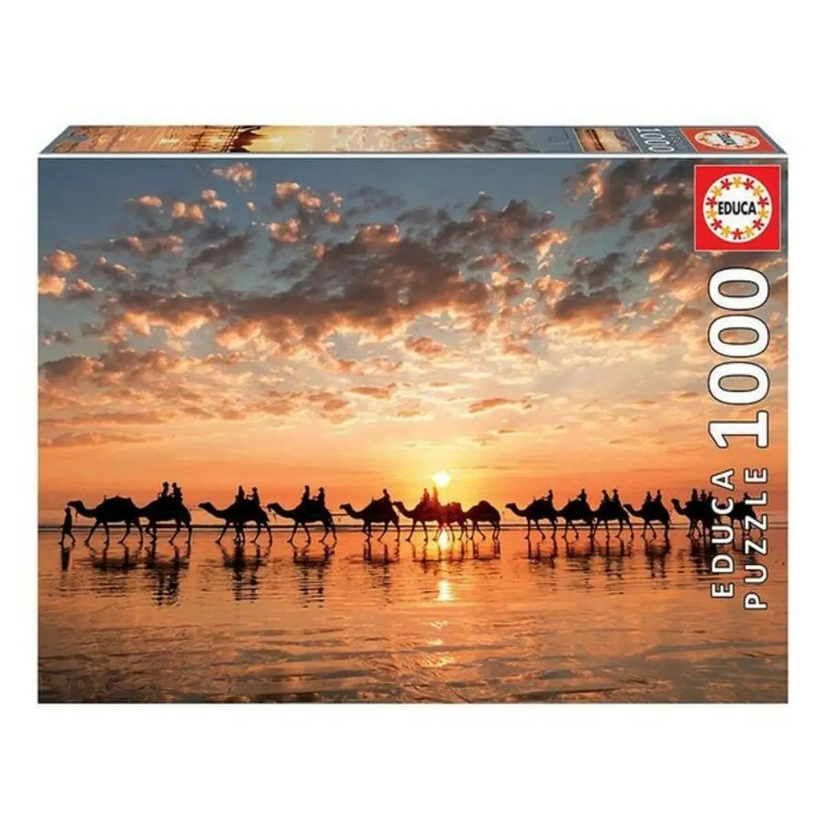 Puzzle Educa Australia Alba/Tramonto Spiaggia 1000 Pezzi