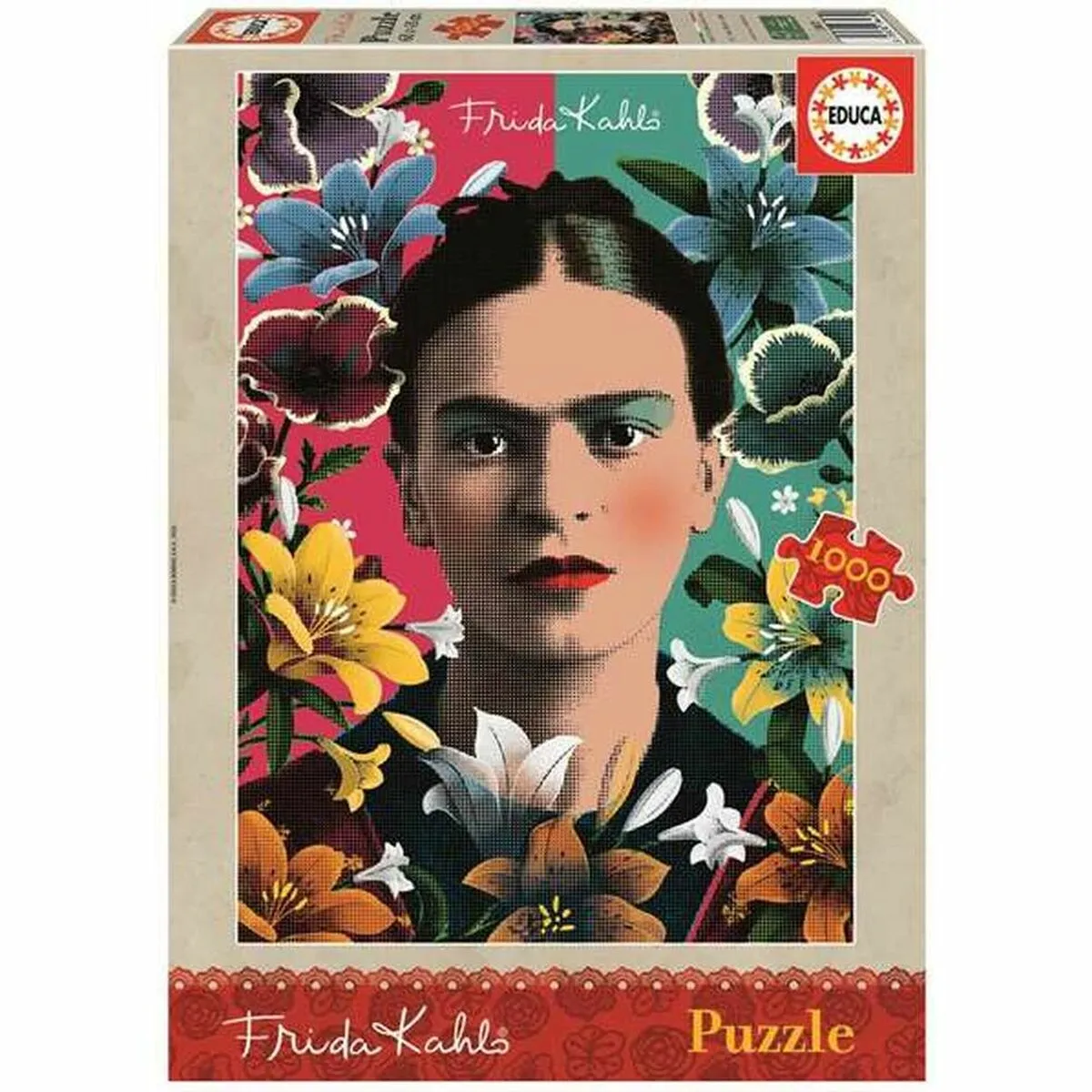 Puzzle Educa FRIDA KAHLO 1000 Pezzi