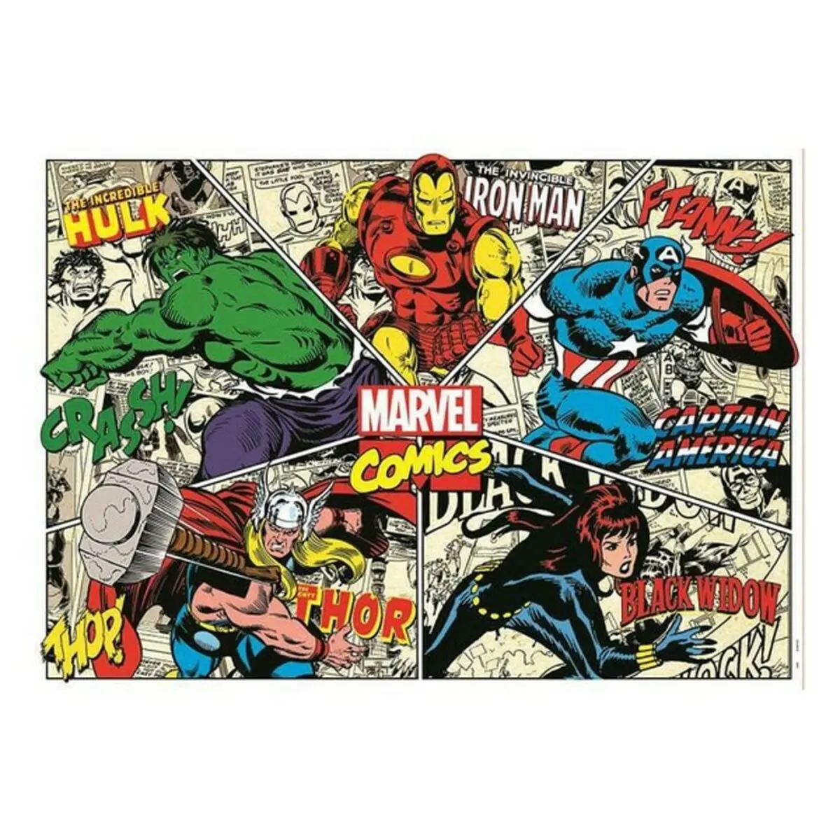 Puzzle Marvel 18498 1000 Pezzi