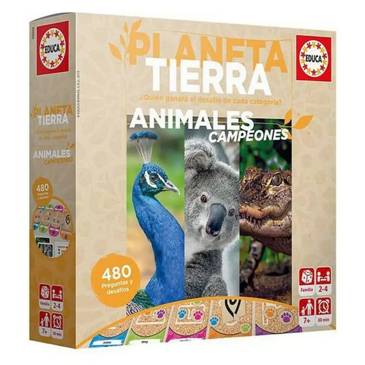 Gioco da Tavolo Animal Champions Educa 18708 (ES)