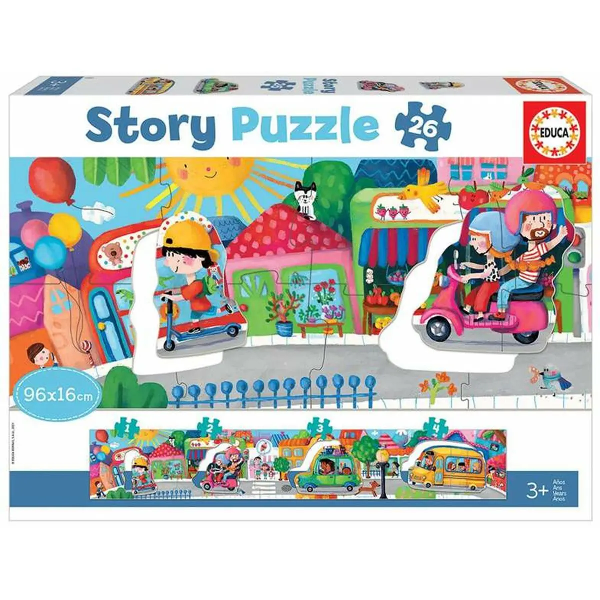 Puzzle per Bambini Educa Story Puzzle 26 Pezzi