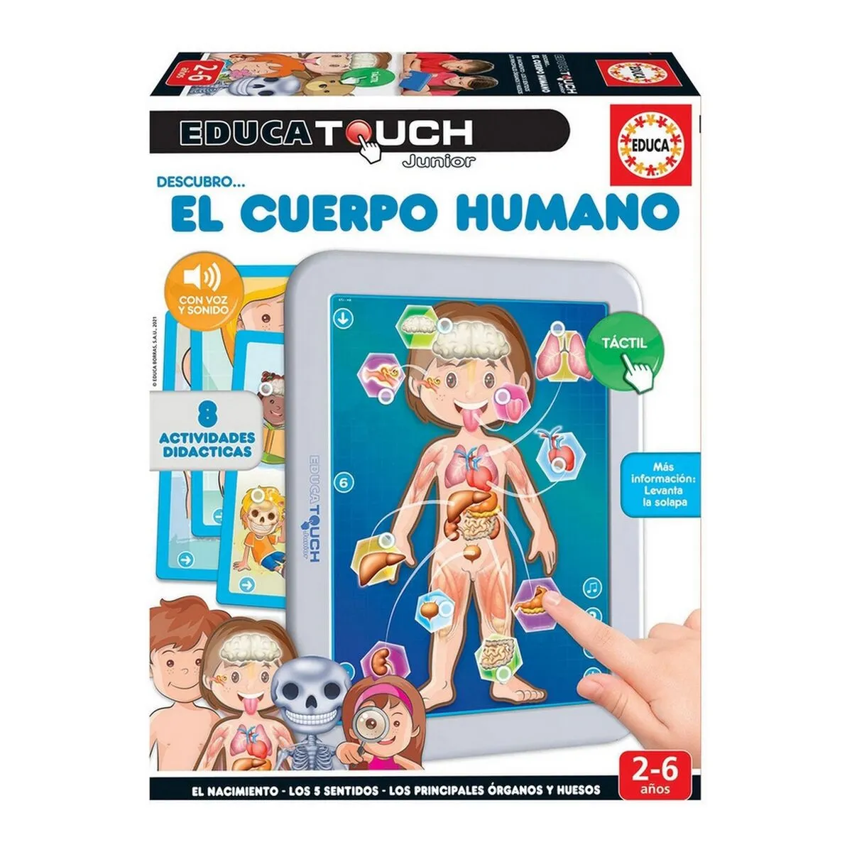 Tablet Interattivo per Bambini Educa Educa Touch Junior: El Cuerpo Humano