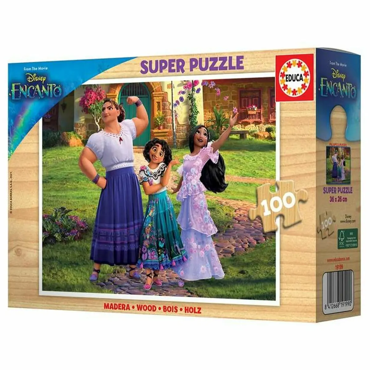 Puzzle Educa 19199 (100 pcs) (100 Unità)