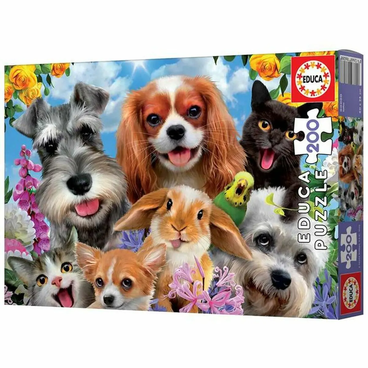 Puzzle Educa Pet Selfie (200 pcs)