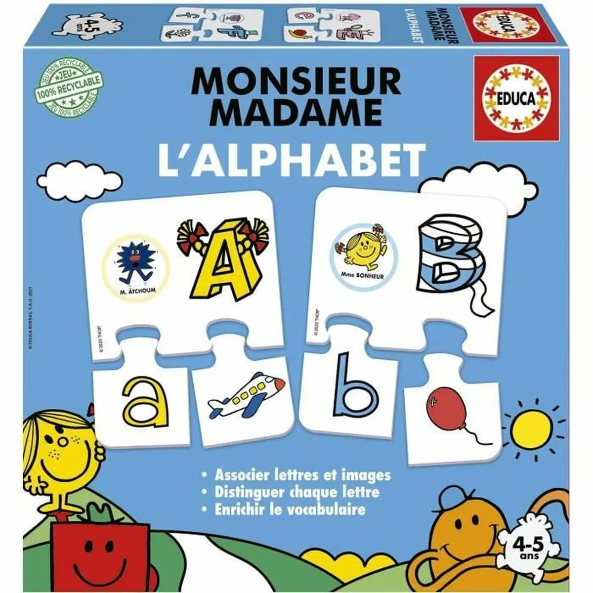 Gioco Educativo Educa Mr. Men and Women