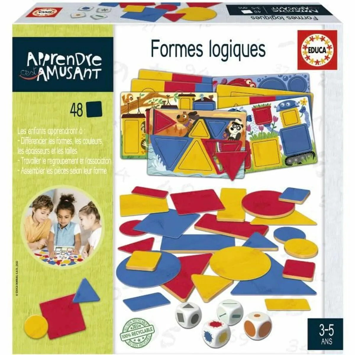 Gioco Educativo Educa Logical forms (FR)