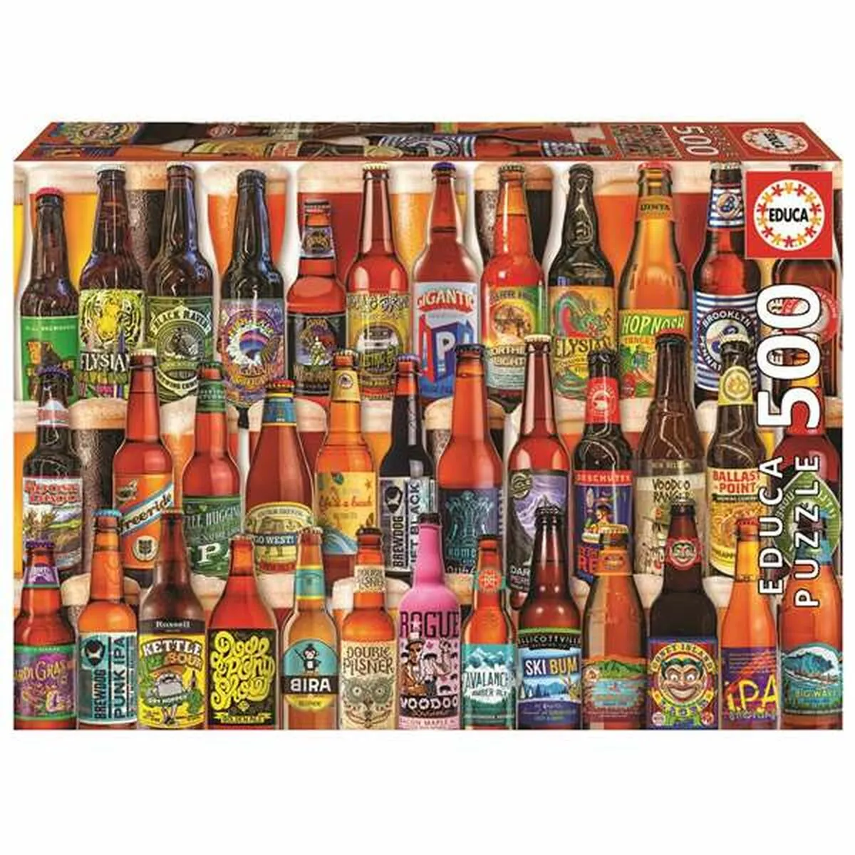 Puzzle Educa Craft Beer 500 Pezzi