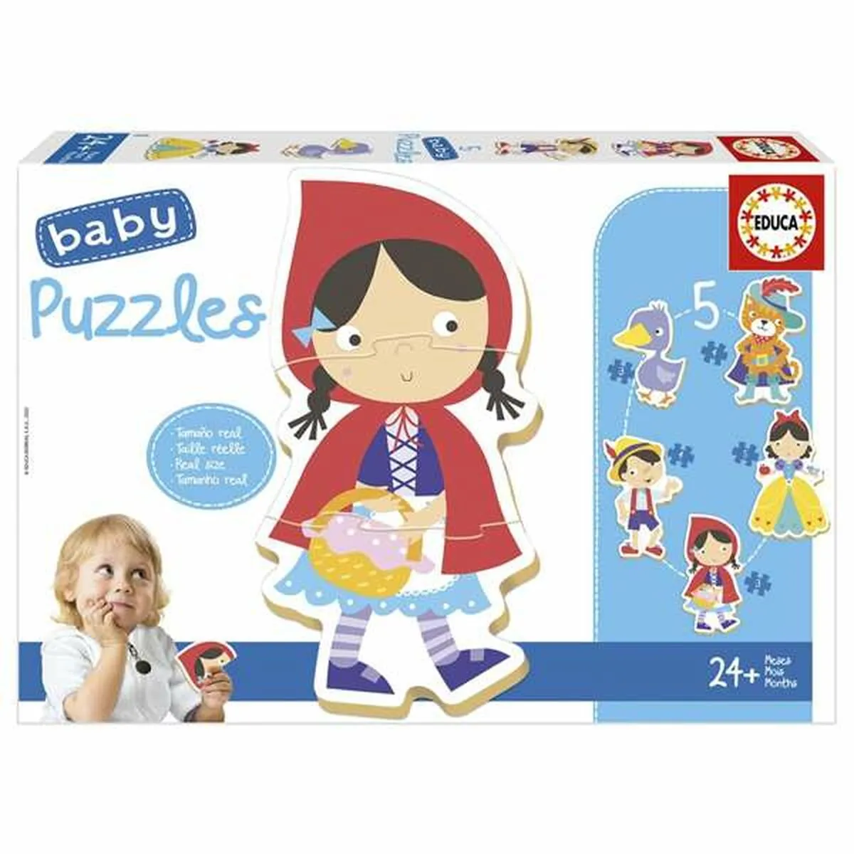 Puzzle per Bambini Educa Folk Tales 5 Pezzi