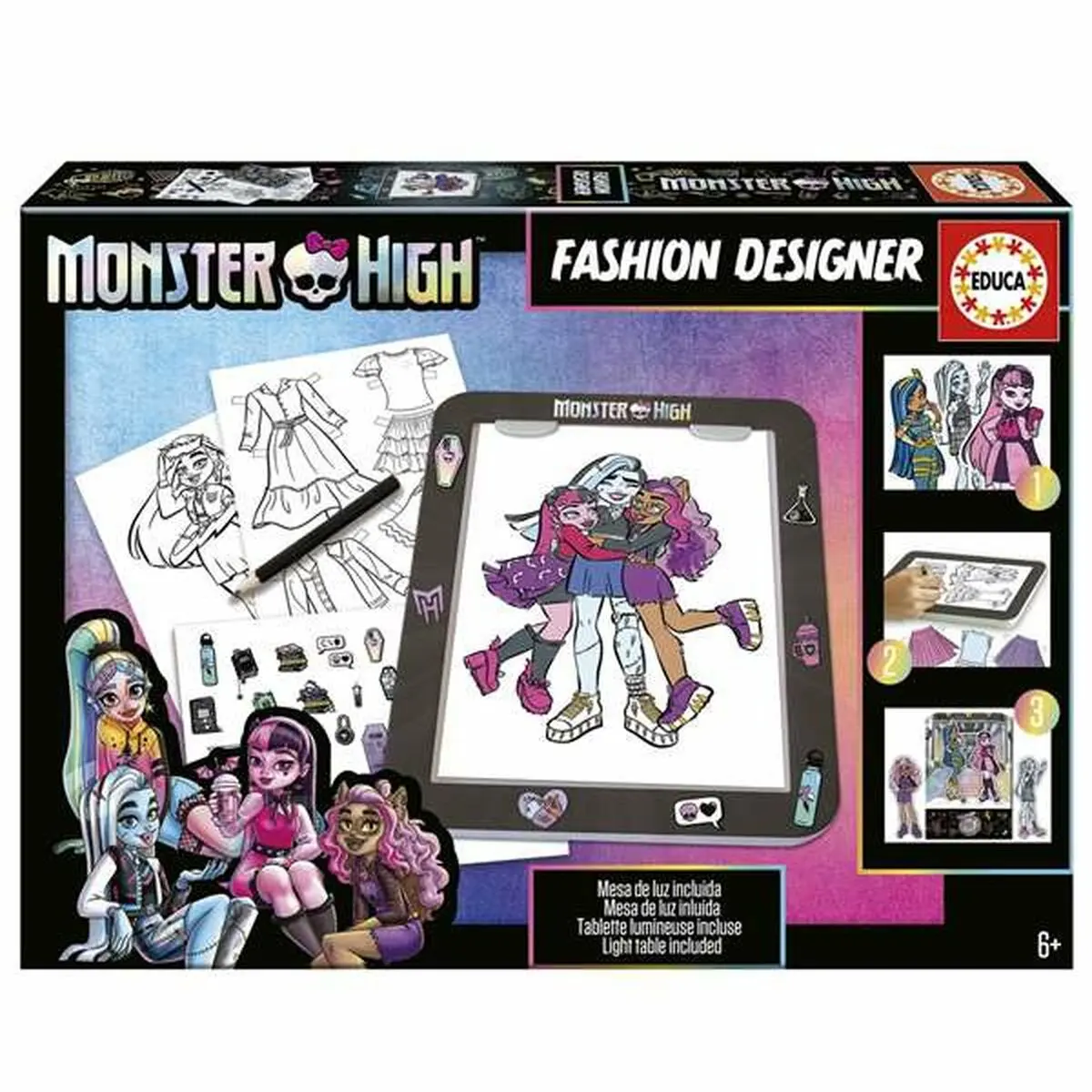 Studio di Moda Educa Monster High Fashion Designer