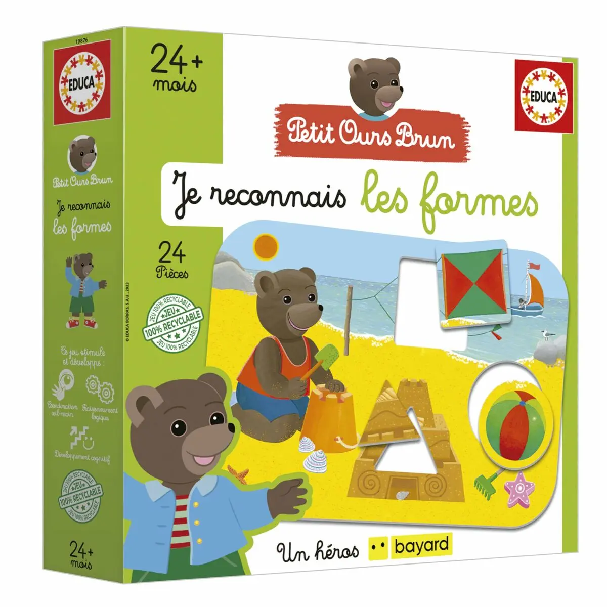 Gioco Educativo Educa Je recononais les formes (FR)