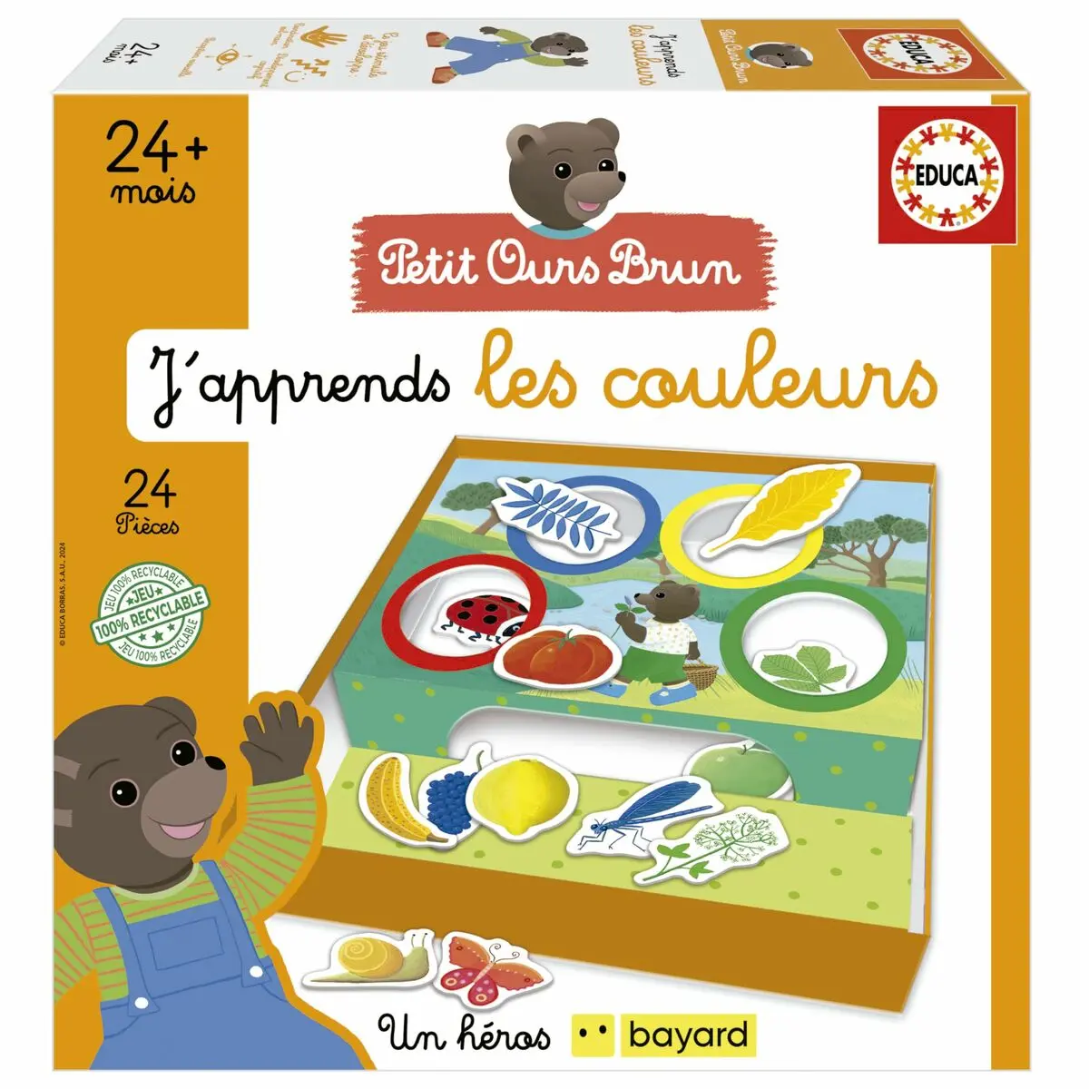 Gioco Educativo Educa J´apprends les couleurs (FR)