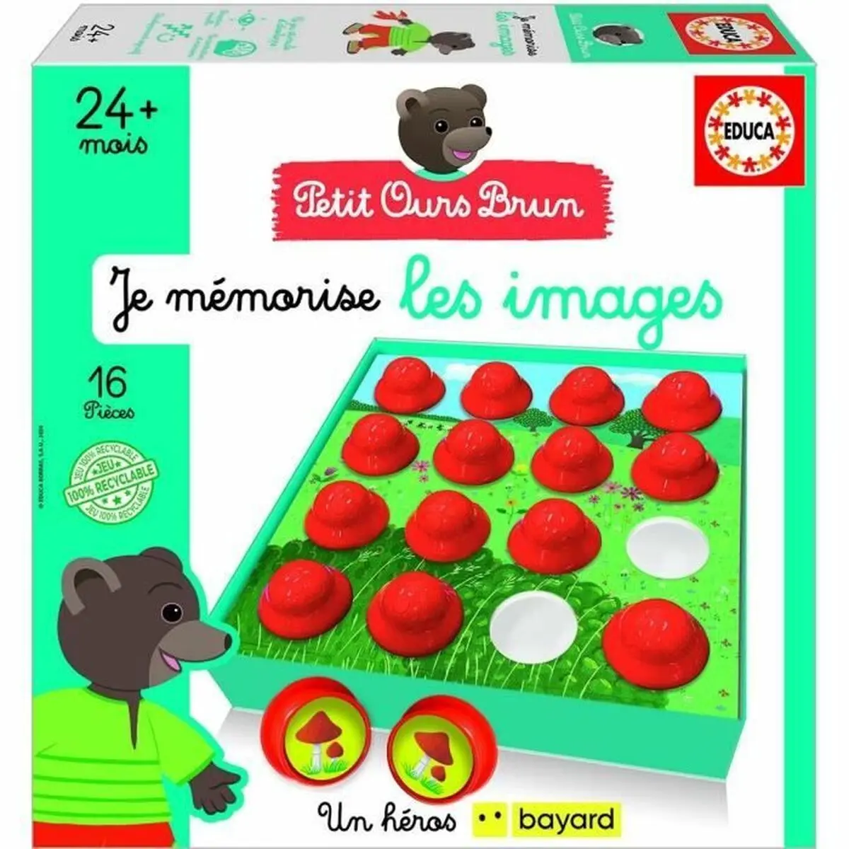 Gioco Educativo Educa Je mémorise les images (FR)