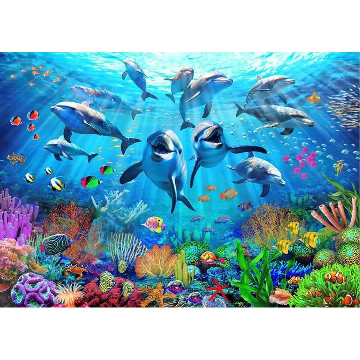 Puzzle Educa Party under the sea 500 Pezzi