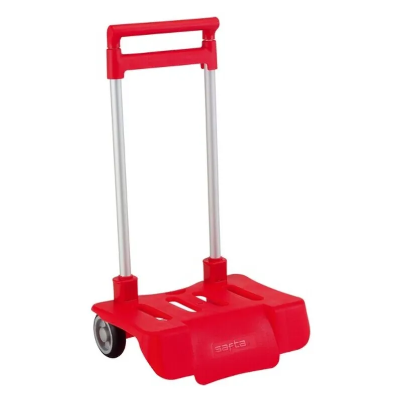 Carrelli Porta Zaino Pieghevole Safta Rosso