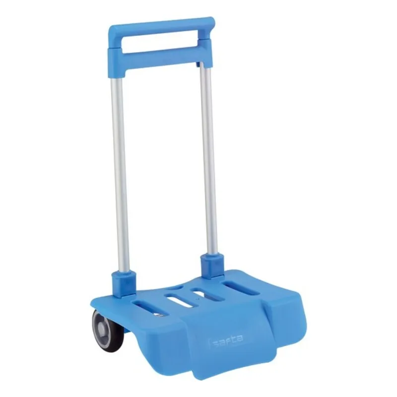 Carrelli Porta Zaino Pieghevole Safta Azzurro Chiaro