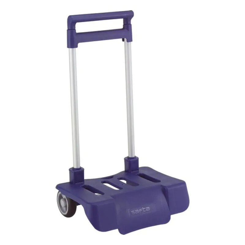 Carrelli Porta Zaino Pieghevole Safta Blu Marino