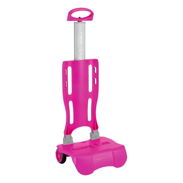 Carrelli Porta Zaino Pieghevole Safta Fucsia