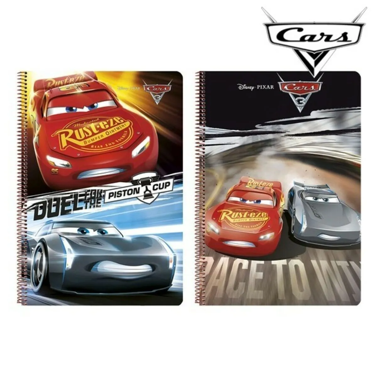 Quaderno con Anelli Cars 511709066 A4