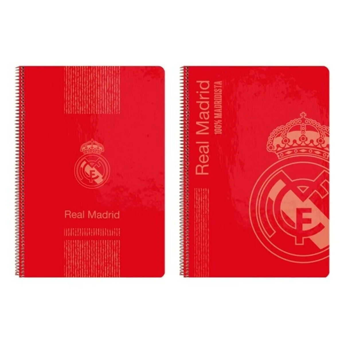 Quaderno con Anelli Real Madrid C.F. 511957066 Rosso A4