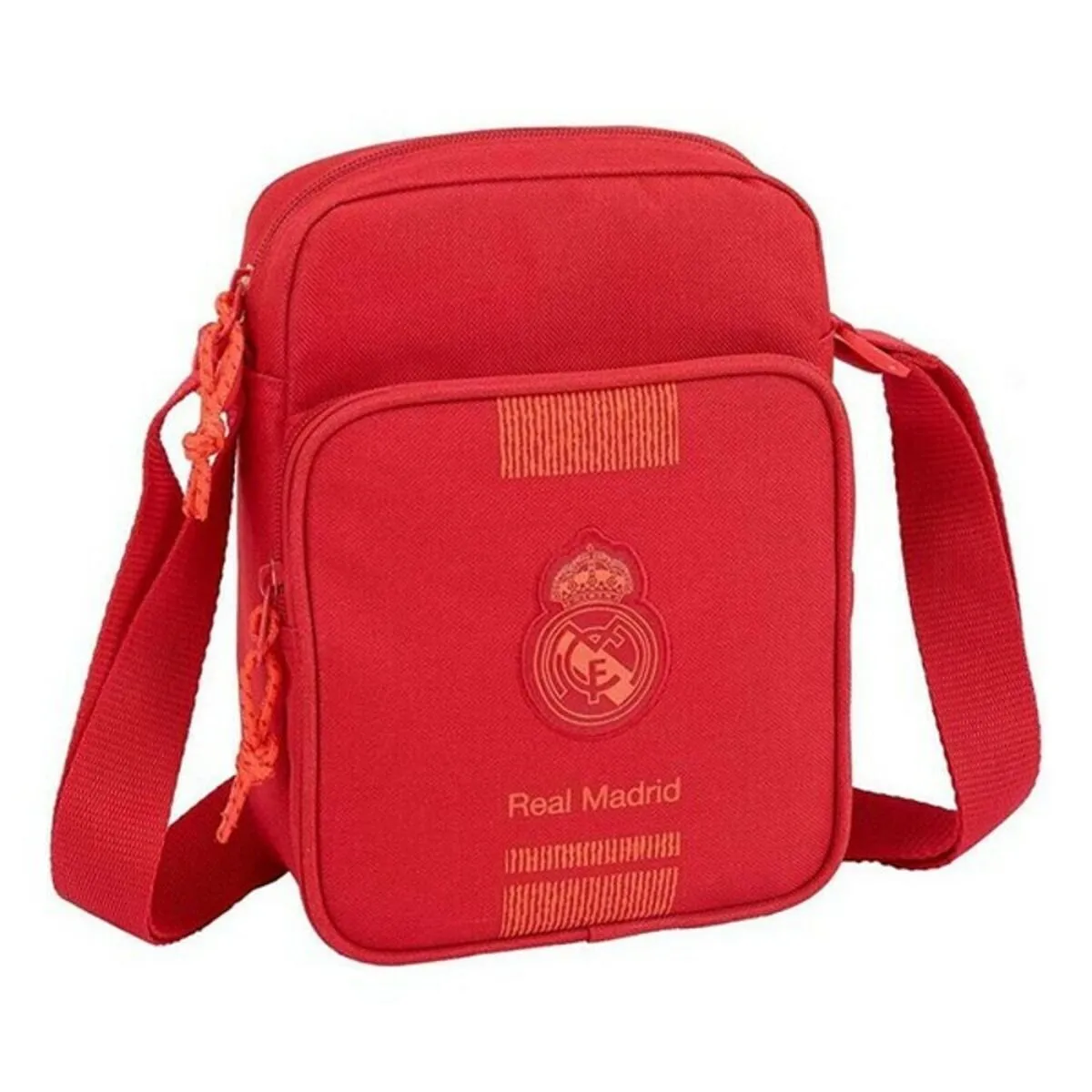 Borsa a Tracolla Real Madrid C.F. Rosso (16 x 22 x 6 cm)