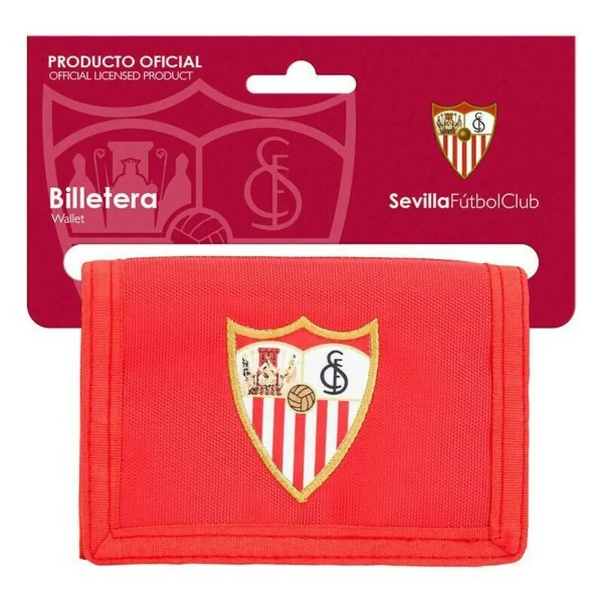 Portafogli Sevilla Fútbol Club Rosso