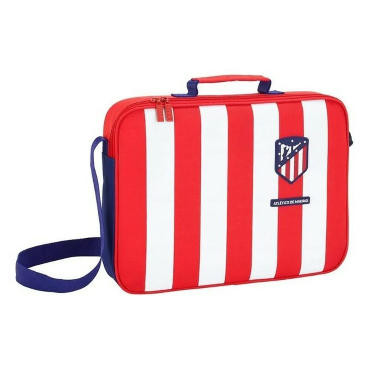 Borsa per la scuola Atlético Madrid Rosso Azzurro Bianco (38 x 28 x 6 cm)